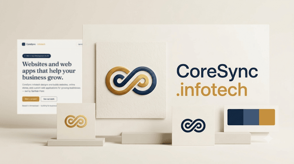 CoreSync Infotech Brand Studio Showcase